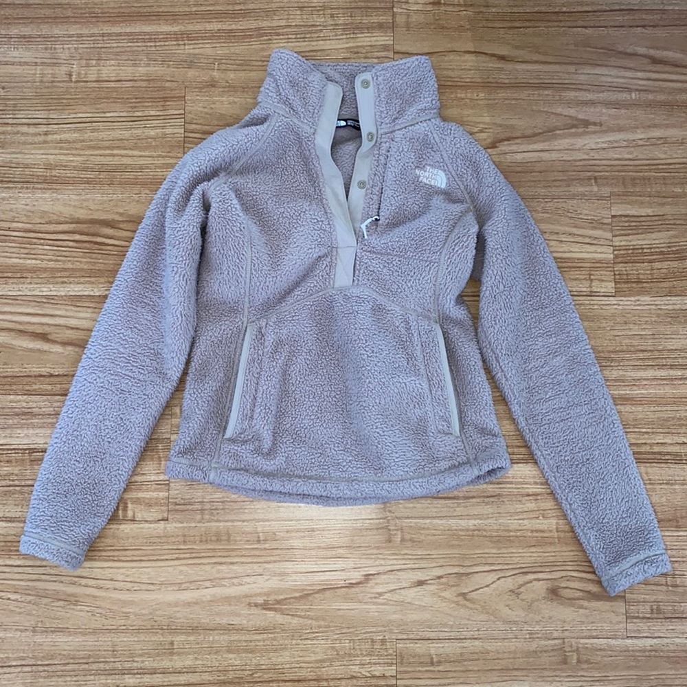 North Face synchilla mock neck pullover